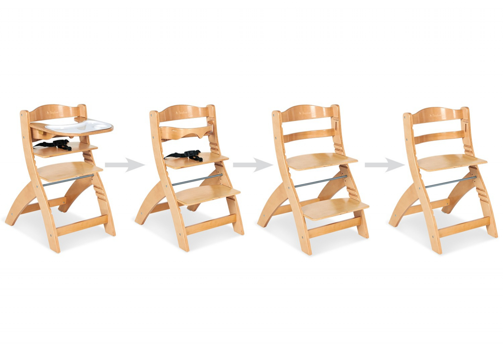 Chaise Haute Pinolino Thilo - Naturel