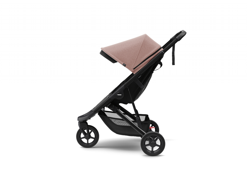 Poussette Thule Spring - Châssis Black/ Canopy Misty Rose