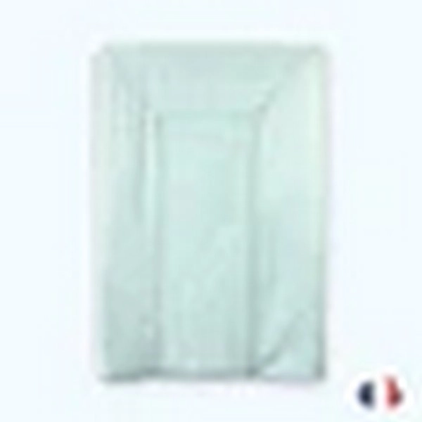 Grand matelas à langer avec housse gaze de coton gaufré 50x77x8.5 cm