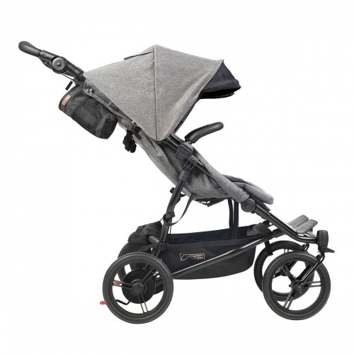 Poussette Double Mountain Buggy Duet V3.2 Luxury Edition - Herrigbone + 2 Cocoon V2