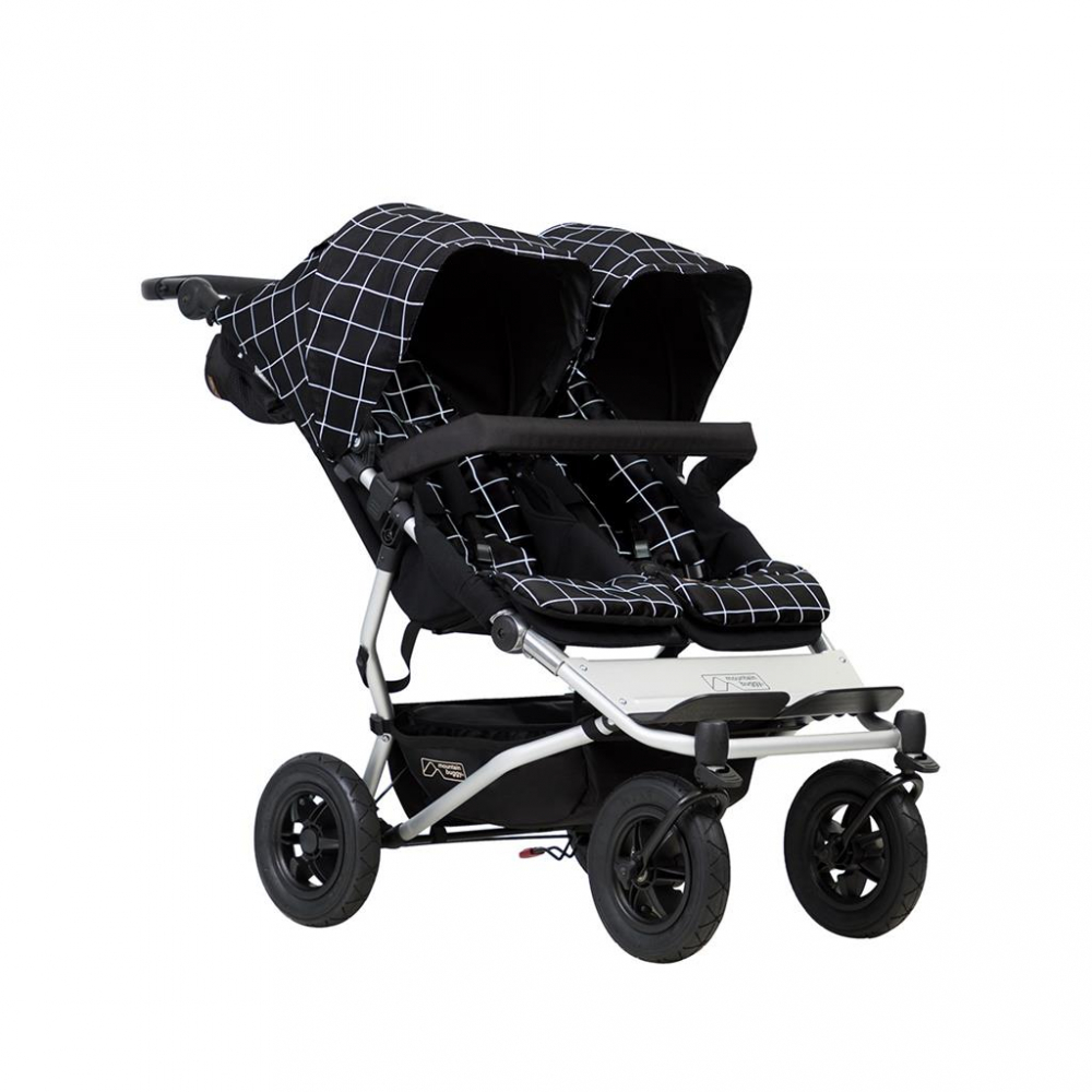 Poussette Double Mountain Buggy Duet V3.2 - Grid + 2 Nacelles Plus