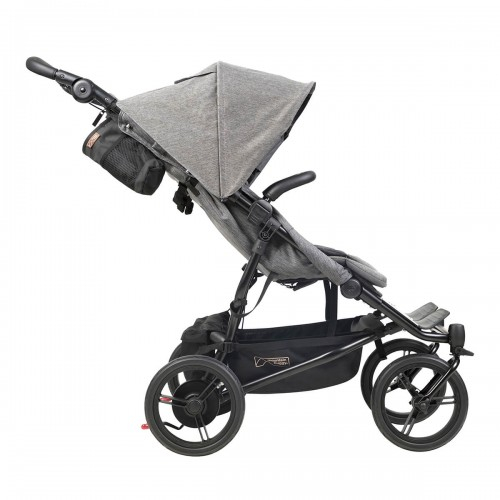 Poussette Double Mountain Buggy Duet V3.2 Luxury Edition - Heringbone + 2 Nacelles Plus