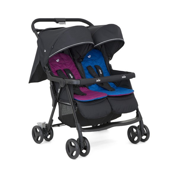 Poussette Double Joie Aire Twin - Rosy & Sea
