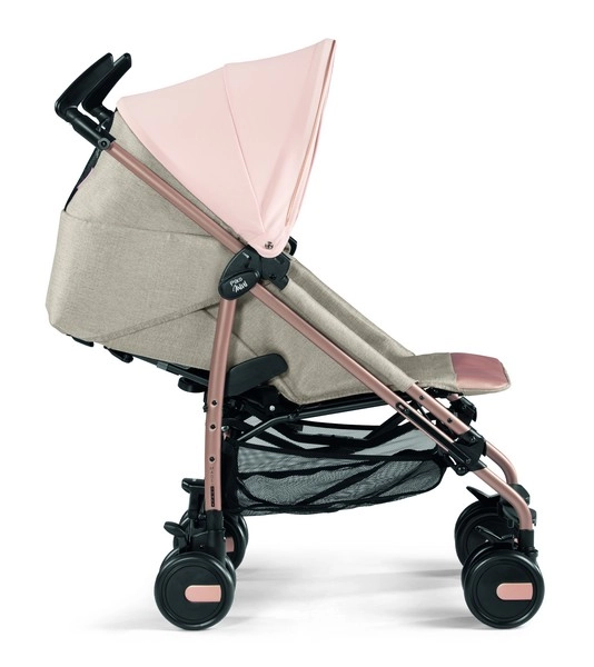 Peg Perego, poussette légère Pliko Mini 5,7 kg, de la naissance à 22 kg,  avec pliage parapluie, poussette de voyage pratique, solide et compacte,  châssis en aluminium, inclinable, néon : : Bébé