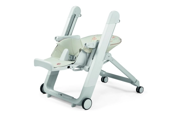 Chaise-Haute 2-en-1 Peg Perego Siesta Follow Me - Aquarelle