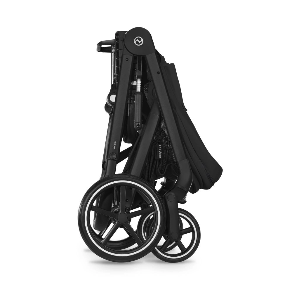 Poussette Tout-Terrain Balios S Lux 2024 - Châssis Noir et Siège Moon Black - CYBEX - Moon Black