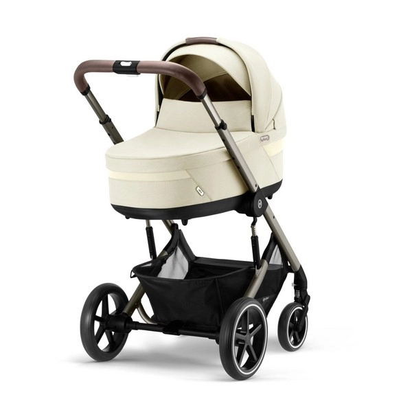 Poussette Cybex Balios S Lux 2 TPE - Seashell Beige + Nacelle Cot S Lux