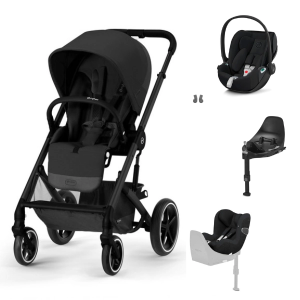 Poussette Balios S 1 Lux Châssis Black - Soho Grey de CYBEX