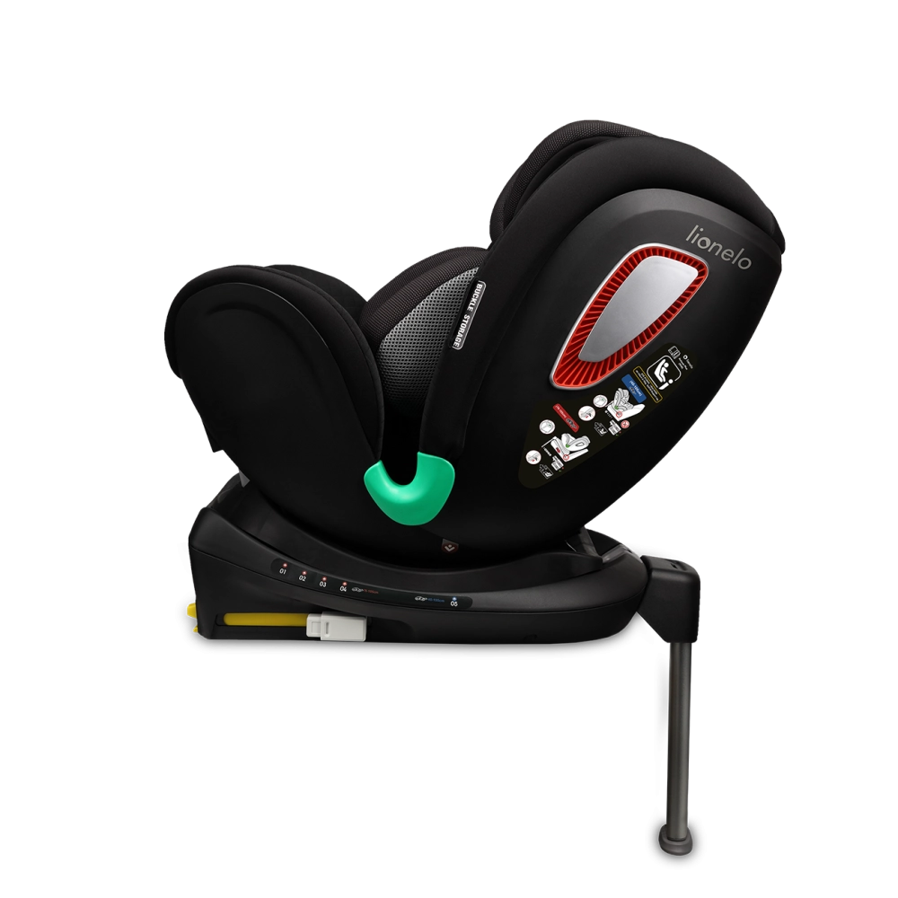 Siège Auto 40-105cm Lionelo Antoon Plus - Black Onyx