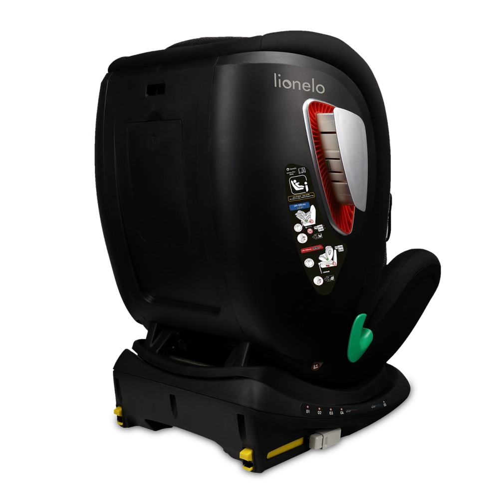 Siège Auto 40-105cm Lionelo Antoon Plus - Black Onyx