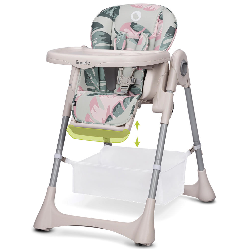 Chaise Haute Lionelo Zanna - Pink Bubblegum