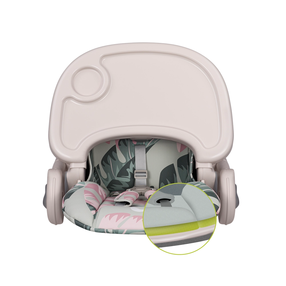 Chaise Haute Lionelo Zanna - Pink Bubblegum