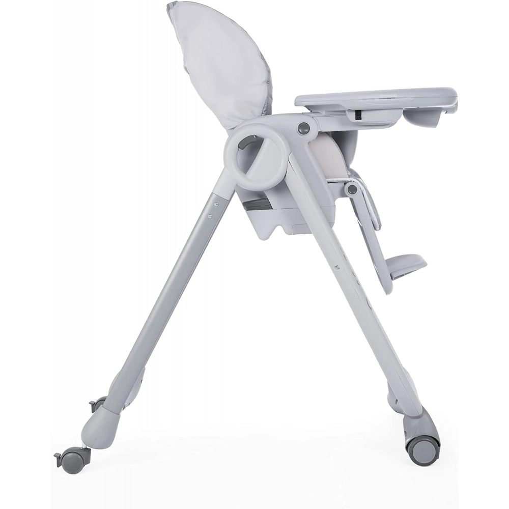 Chaise Haute Chicco Polly 2 Start - Happy Silver