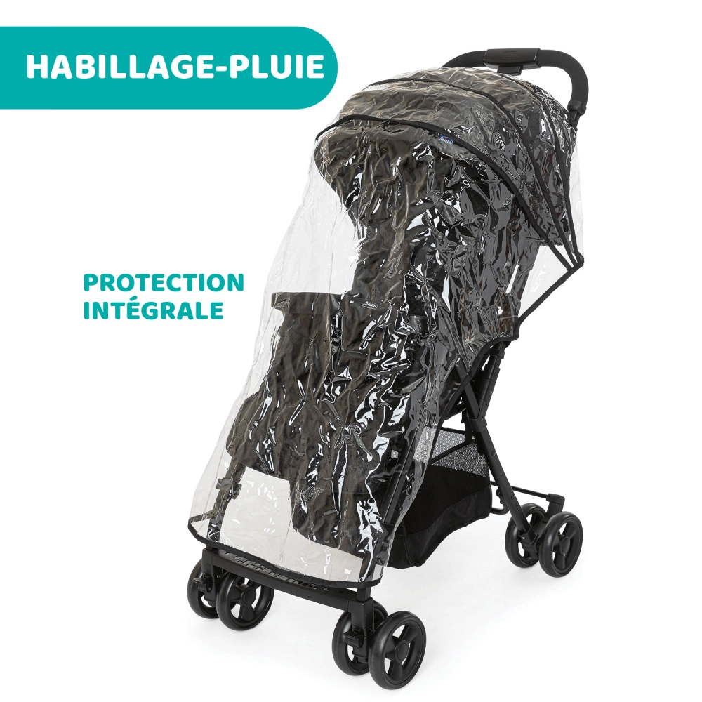 Poussette Chicco Ohlala 3 - Jet Black