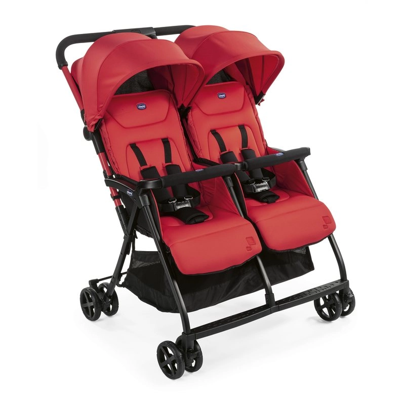 Poussette Double Chicco Ohlala Twin - Paprika