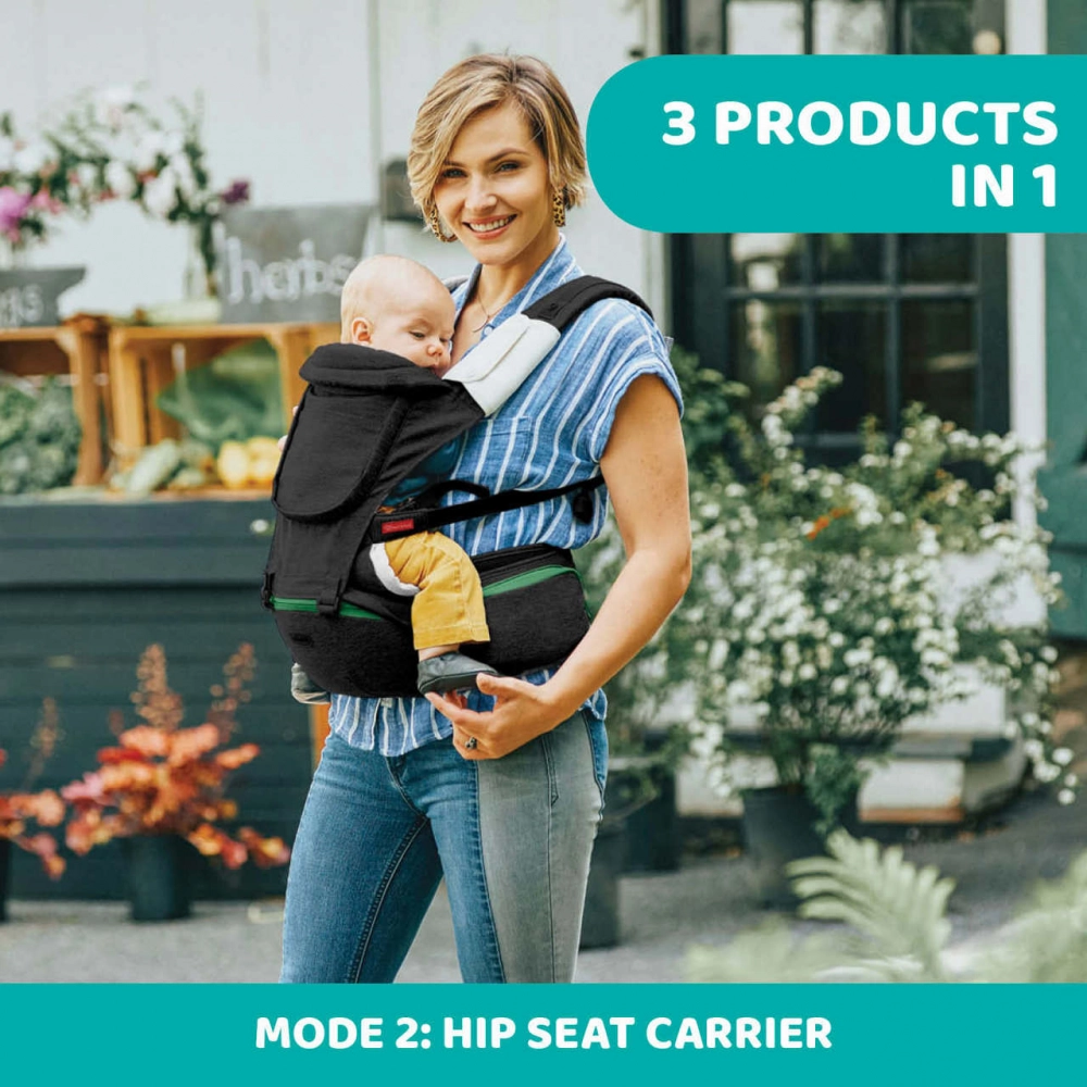 Porte-Bébé Chicco Hip Seat - Pirate Black