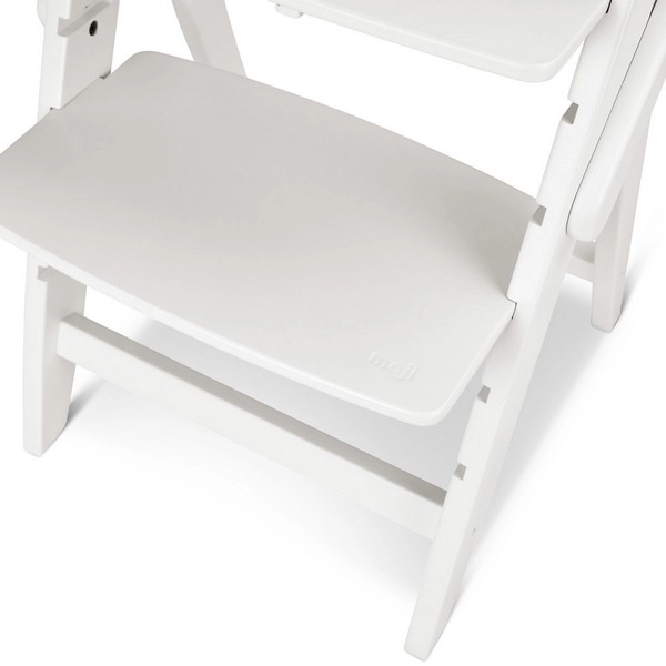 Chaise Haute Moji Yippy Plain - Snow
