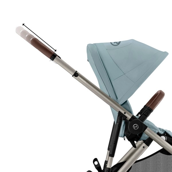 Poussette Cybex Gazelle S2 TPE - Stormy Blue