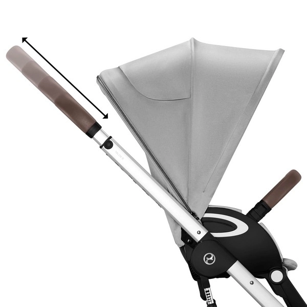 Poussette Cybex Talos S Lux 2 BLK - Moon Black