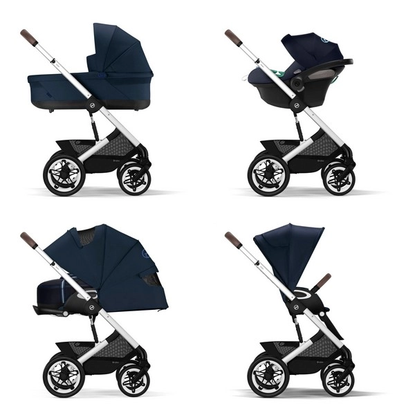 Poussette Cybex Talos S Lux 2 SLV - Ocean Blue