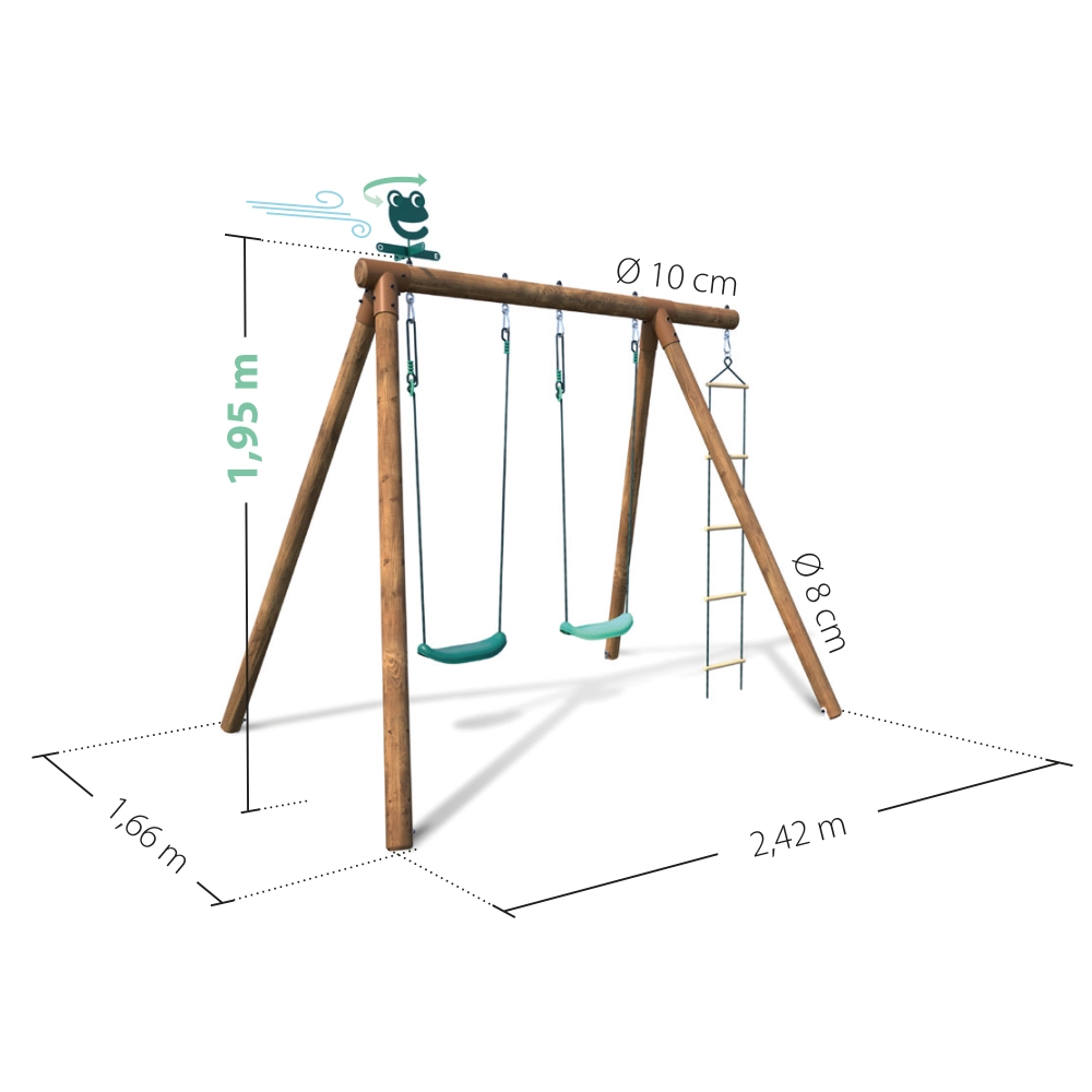Balançoire Soulet - Tonka (Nouvelle version)