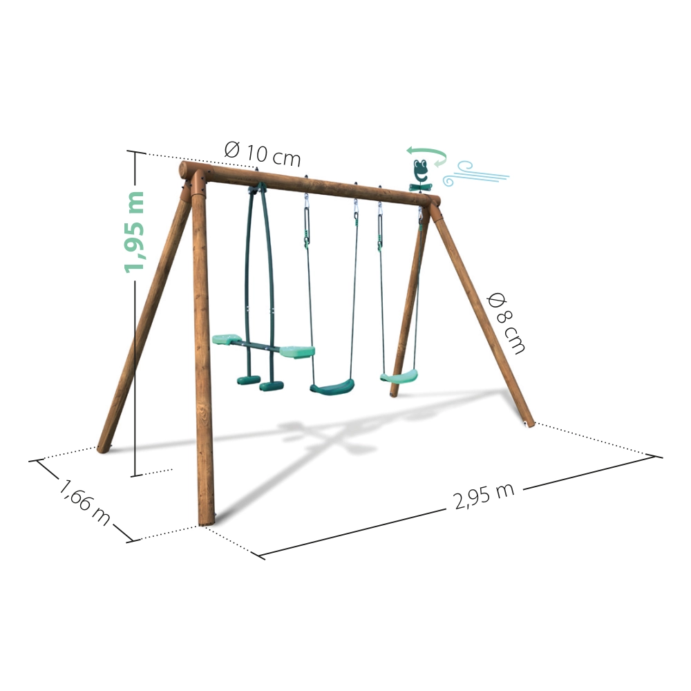 Balançoire Soulet - rond Pacco (Nouvelle Version)