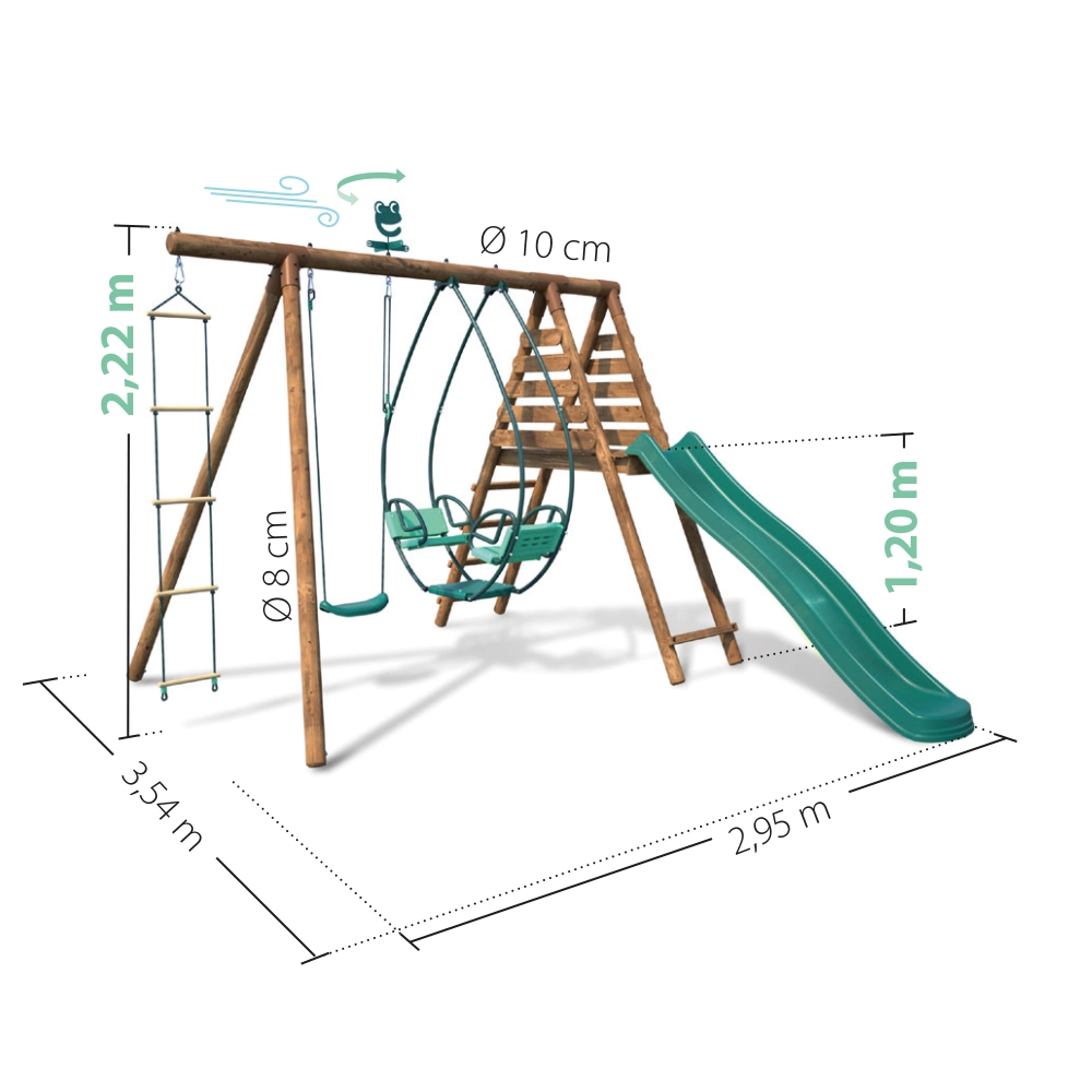 Balançoire / Station Soulet -  Lavande