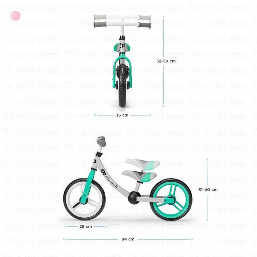 Draisienne 2WAY NEXT - Kinderkraft - vert