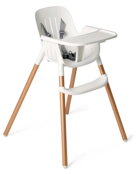 Chaise Haute Burigotto by Peg Perego Poke - Blanc/Polar