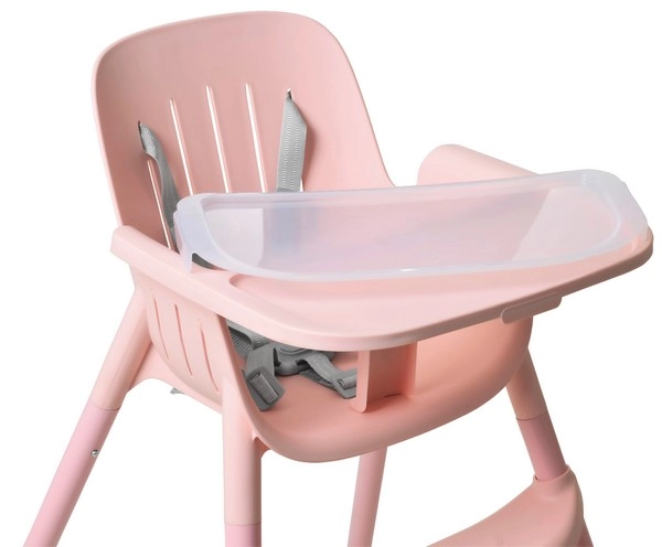 Chaise Haute Burigotto by Peg Perego Poke - Rose