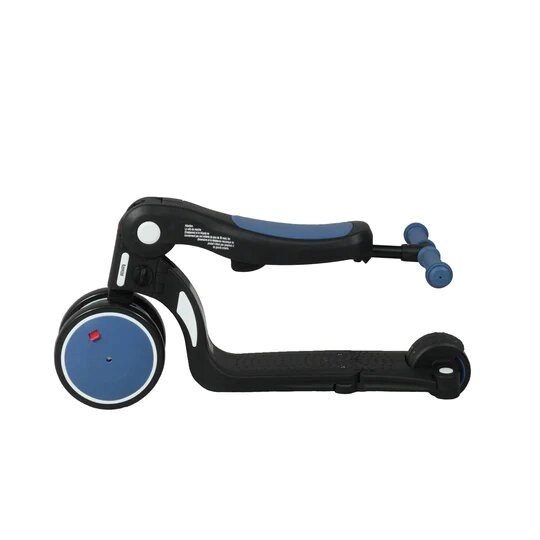 Scootizz,draisienne évolutive 5 en 1 avec barre de poussée adulte - Bleu