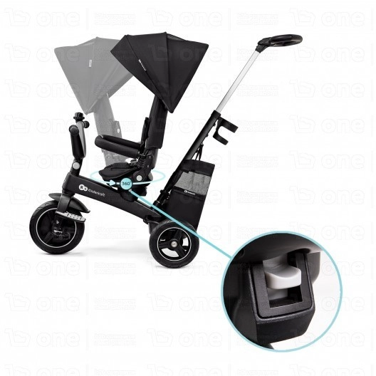 Tricycle EASYTWIST - Kinderkraft - noir