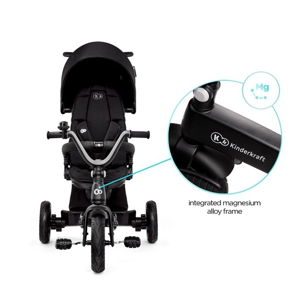 Tricycle Kinderkraft Easytwist - Black