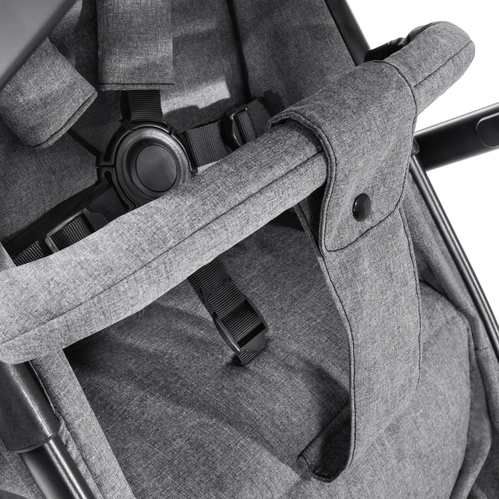 Poussette Double Hauck Atlantic Twin - Melange Grey