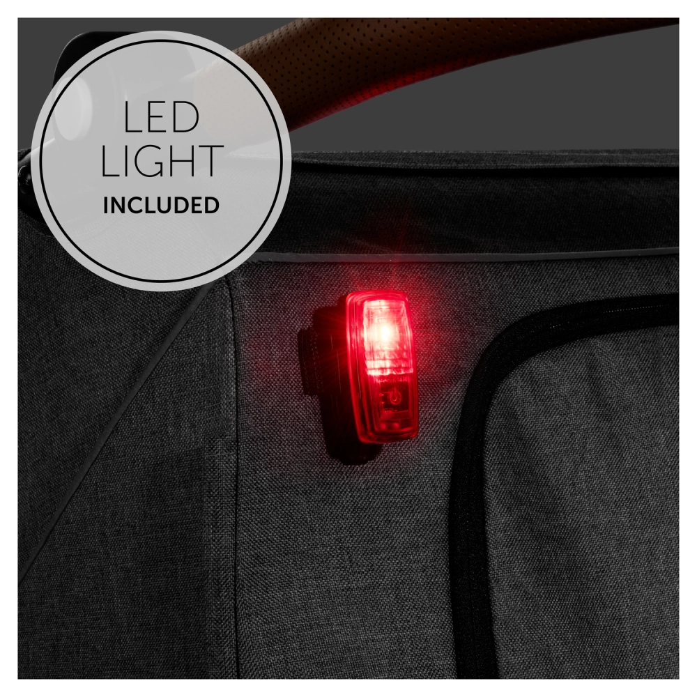 Remorque Vélo Hauck Dryk Duo - Melange Grey