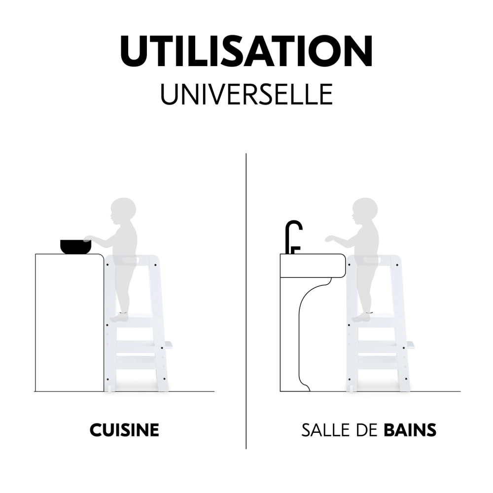 Tour d'Apprentissage Hauck Learn N Explore - White