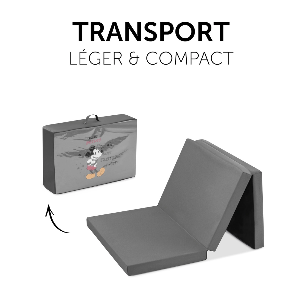 Matelas Lit Parapluie Hauck Sleeper - Mickey Mouse Grey