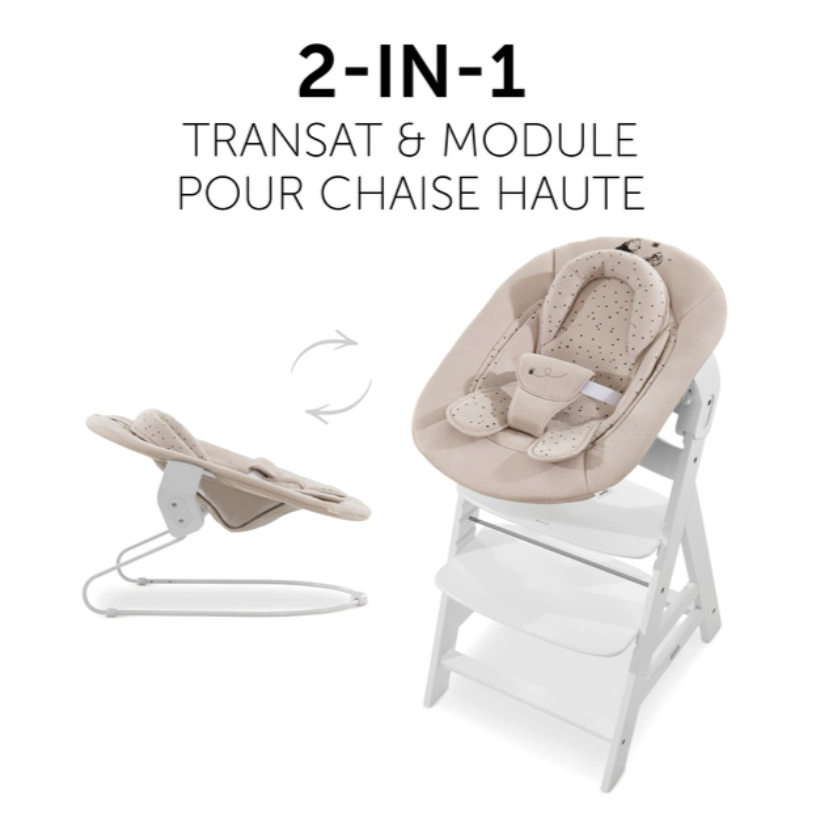 Transat Hauck Alpha 2-en-1 - Winnie the Pooh Beige