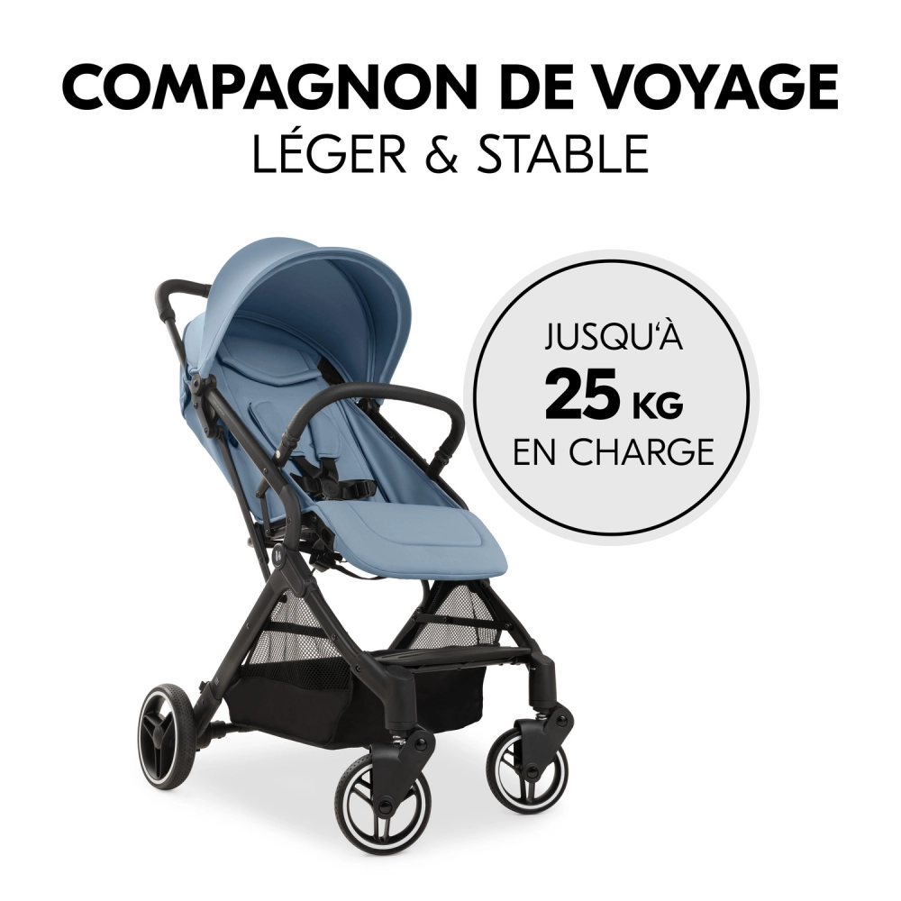 Poussette Hauck Travel N Care Plus - Dusty Blue