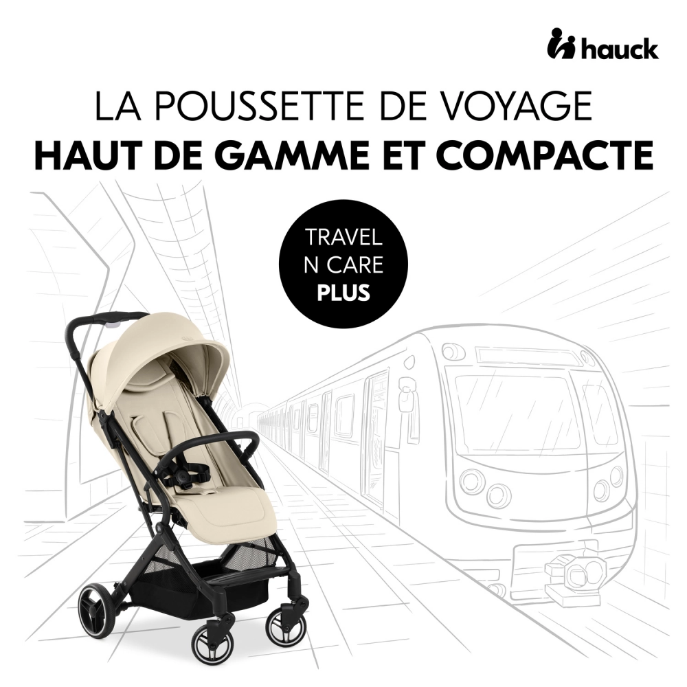 Poussette Hauck Travel N Care Plus - Vanilla