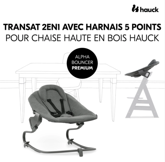 Transat Hauck Alpha Premium - Dark Grey
