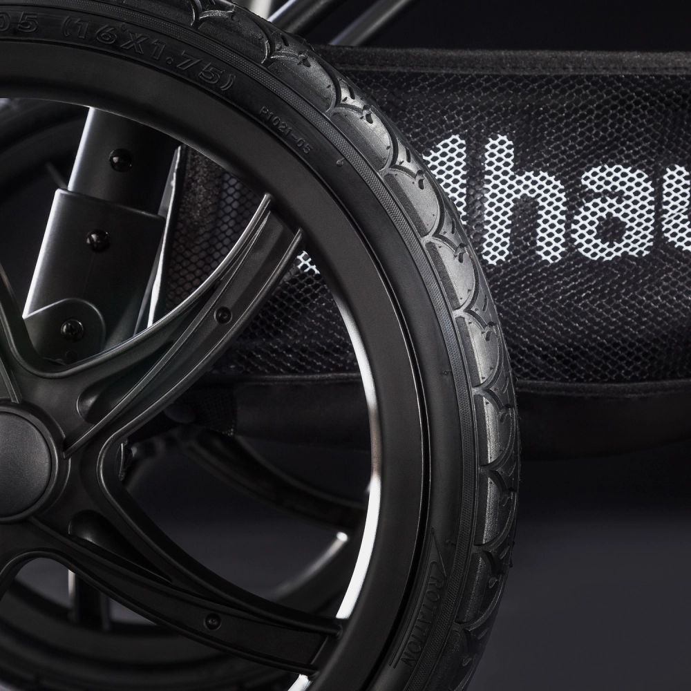 Poussette Hauck Runner - Black/Neon Yellow