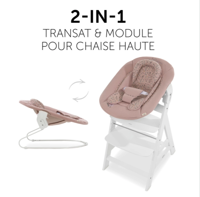 Transat Hauck Alpha 2-en-1 - Bambi Rose