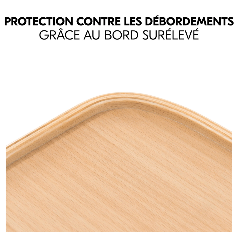 Plateau Repas Hauck Alpha Wooden - Natural