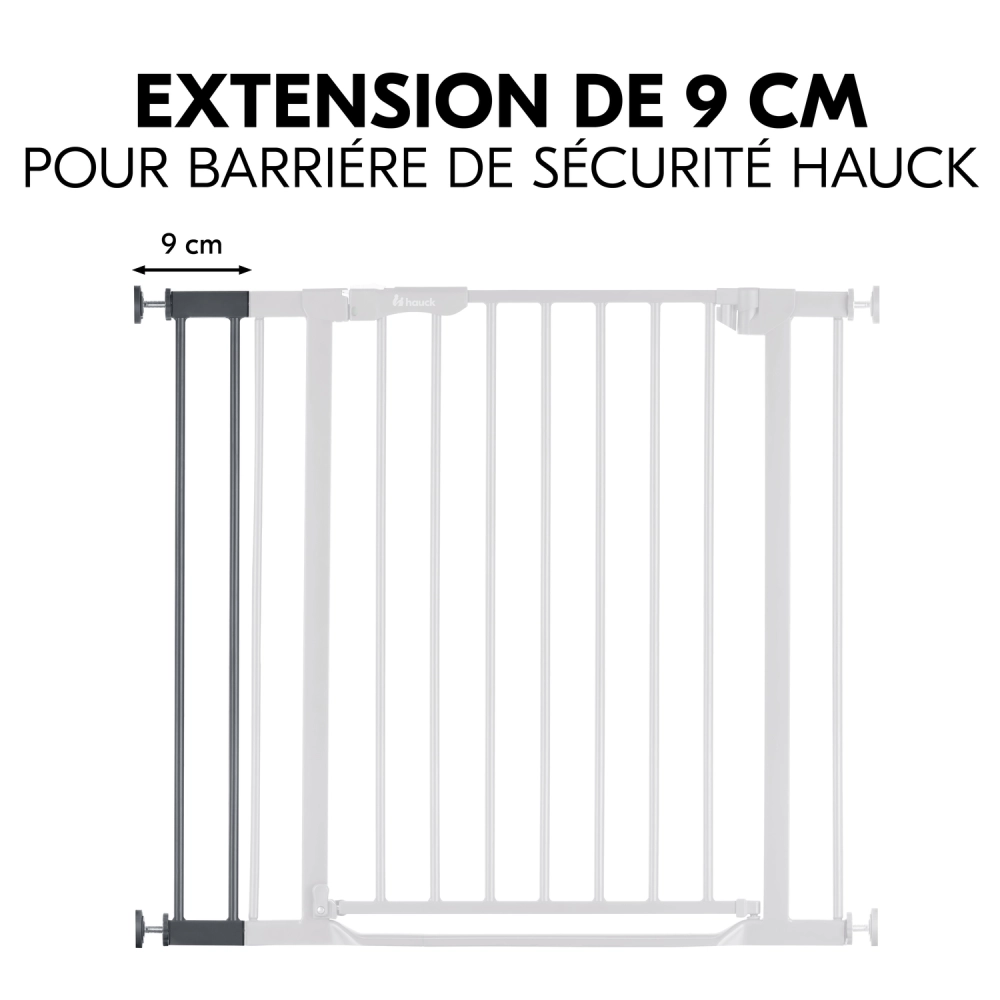 Extension pour barrière de sécurité Safety Gate Extension 9 cm Dark-grey - Dark Grey