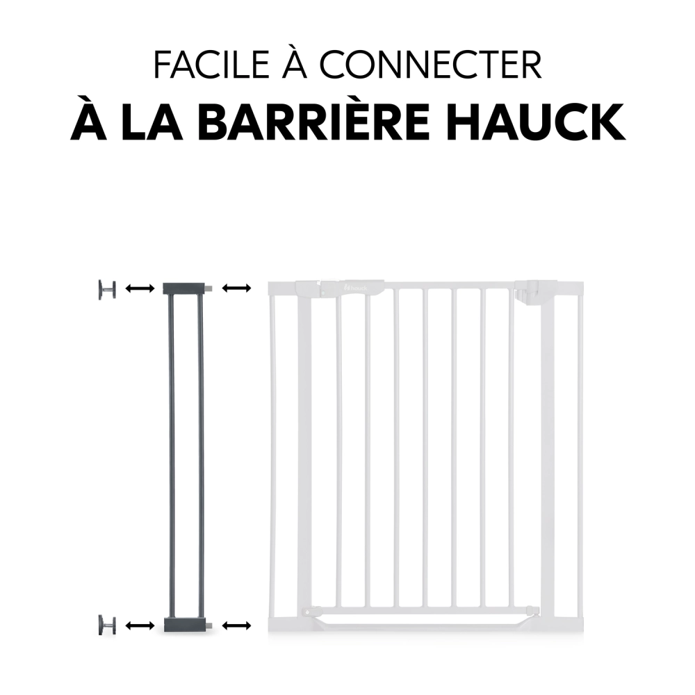 Extension pour barrière de sécurité Safety Gate Extension 9 cm Dark-grey - Dark Grey