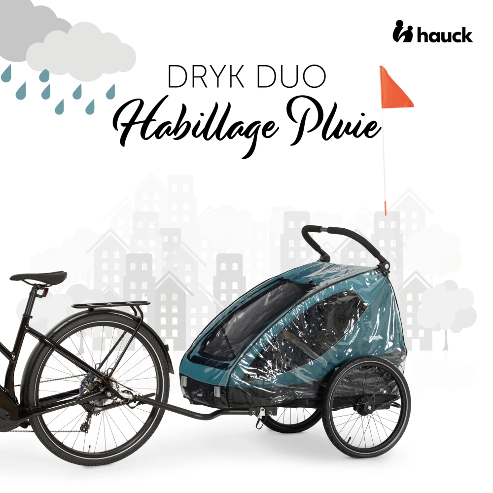Habillage Pluie Hauck Dryk Duo