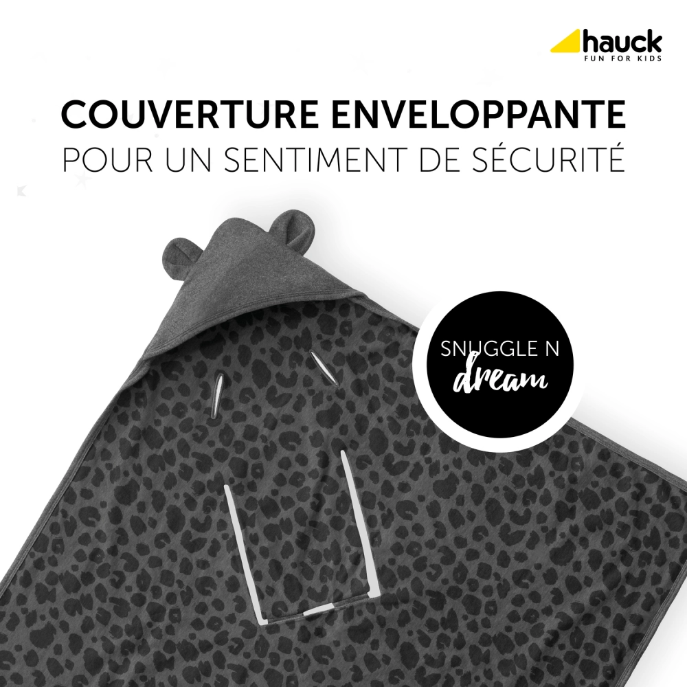 Couverture Hauck Snuggle N Dream - Leo Grey