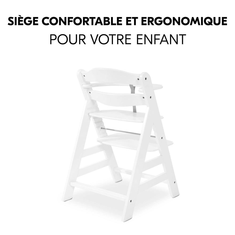 Chaise Haute Hauck Alpha+ - White