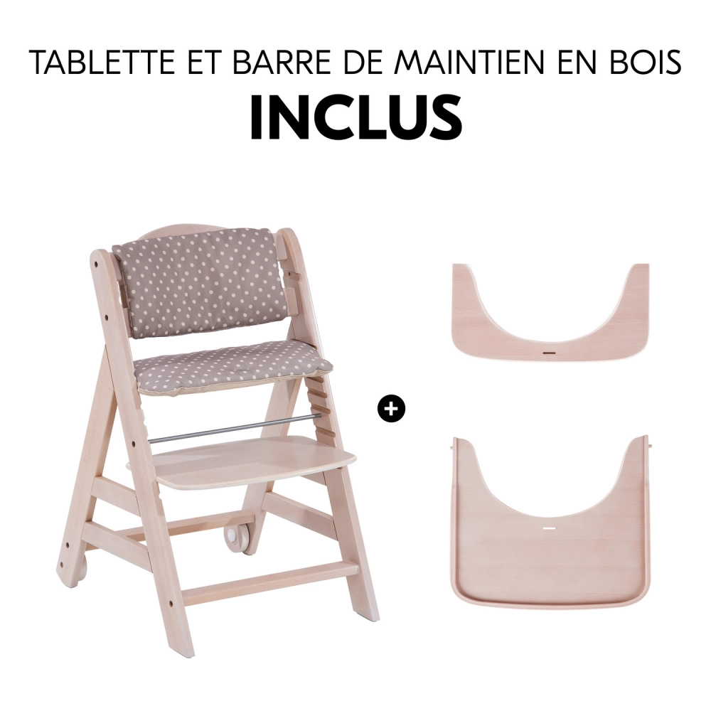 Chaise Haute Hauck Beta+ - Whitewashed